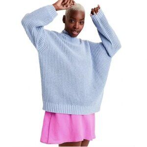 American Eagle Oversized Fit Mockneck Sweater